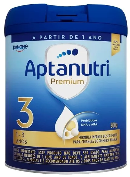 Aptanutri Premium 3 Danone Fórmula Infantil 800g