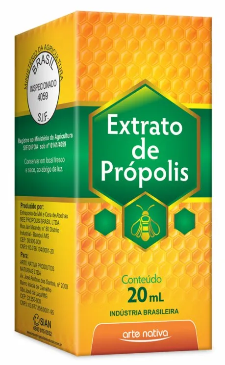 Arte Nativa Extrato de Própolis Gotas com 20ml