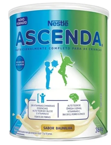 Ascenda Baunilha Nestlé Fórmula Pediátrica 364g