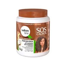 Ativador Cachos Salon Line 1kg Óleo de Coco