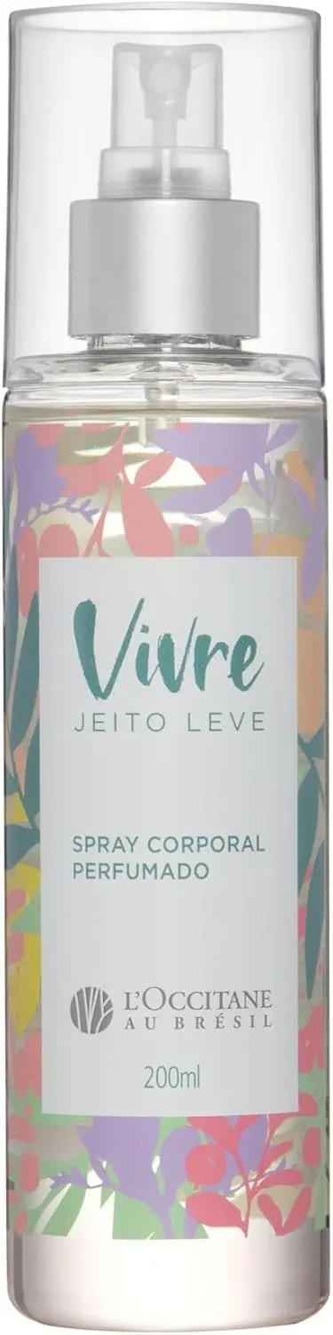 Loccitane au Brésil Spray Corporal Perfumado Vivre Jeito Leve 200ml
