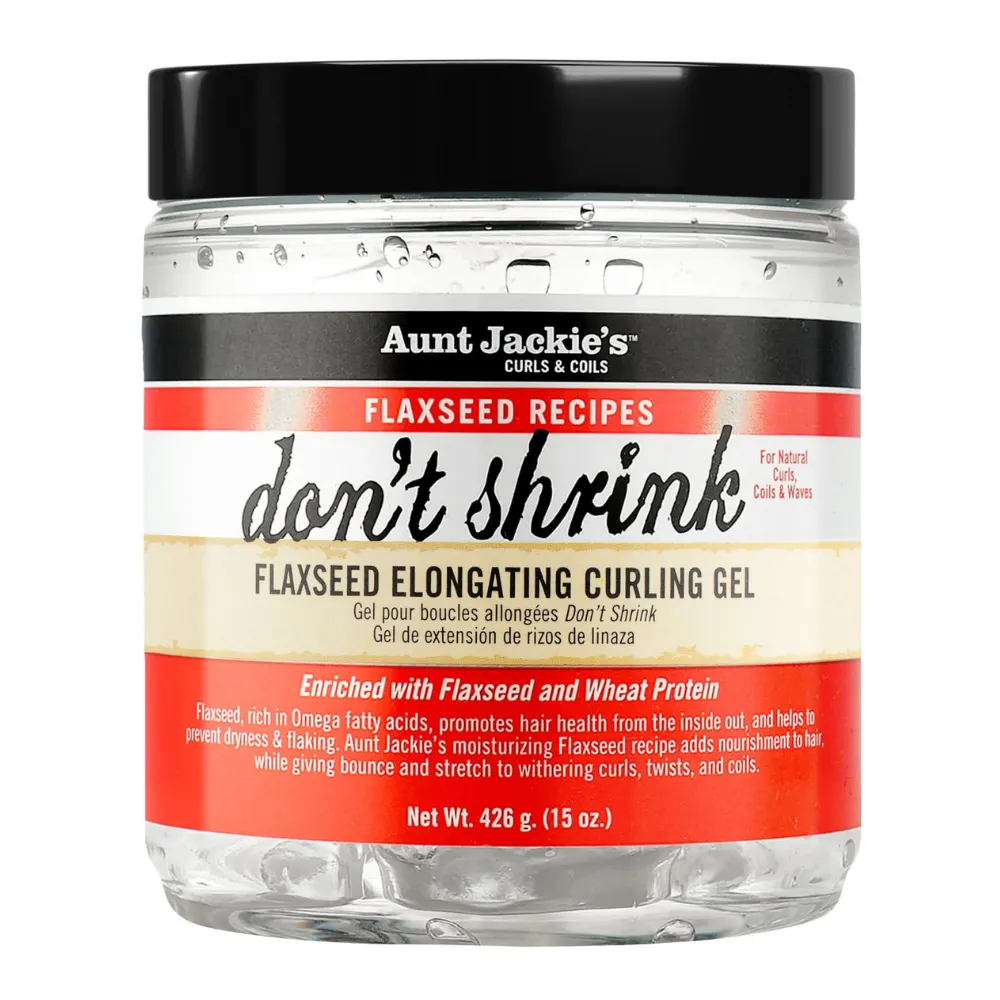 Aunt Jackie's Don't Shrink Flaxseed Elongating Curling Gel 426g