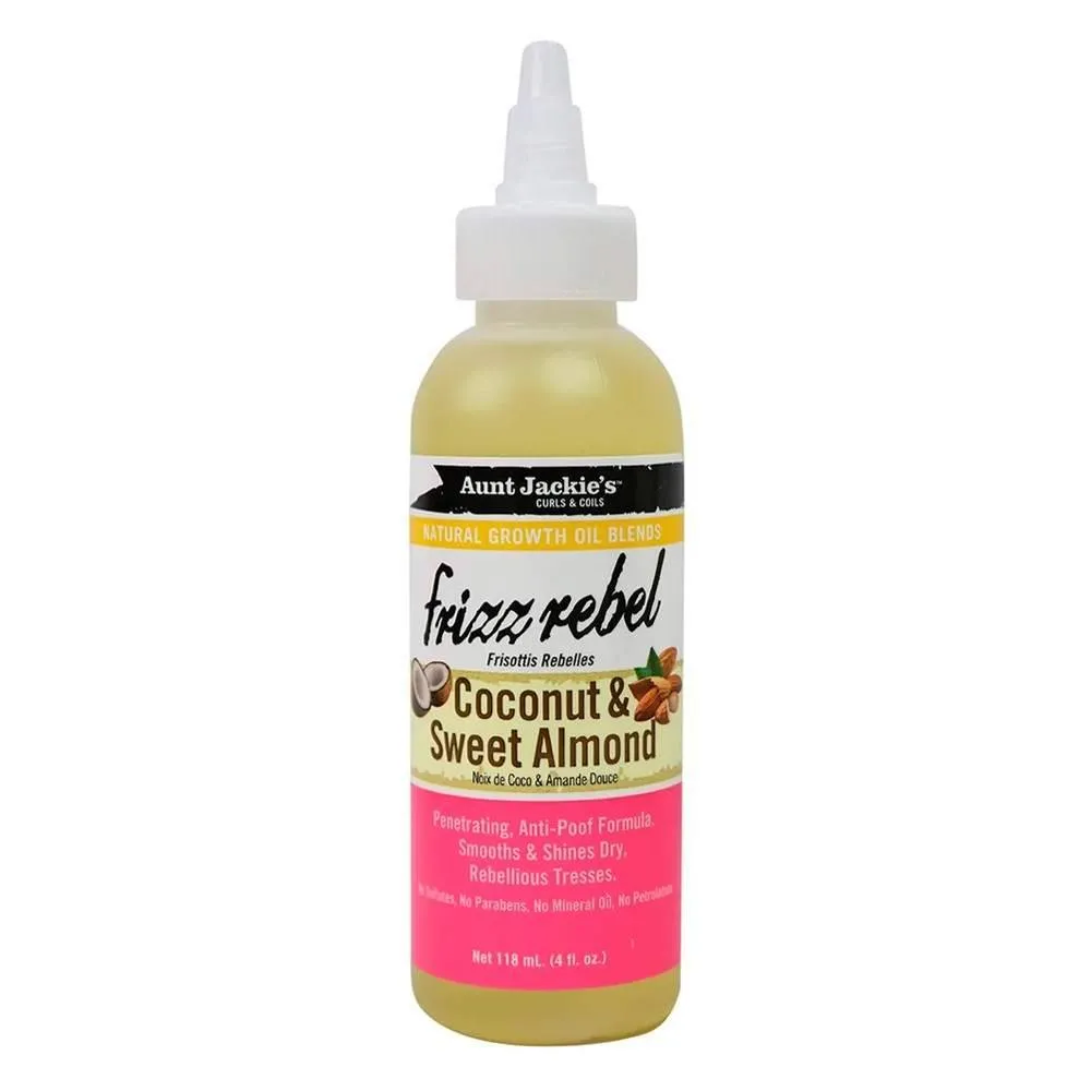 Aunt Jackie´s Frizz Rebel Coconut and Sweet Almond oil 118ml