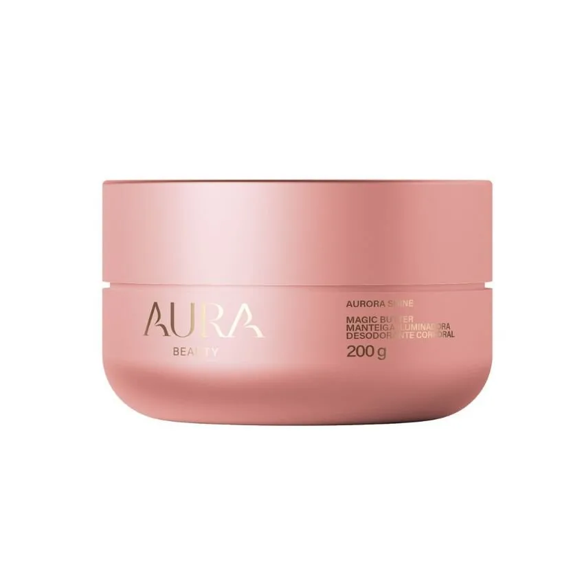 Aura Beauty Manteiga Iluminadora Aurora Shine 200g