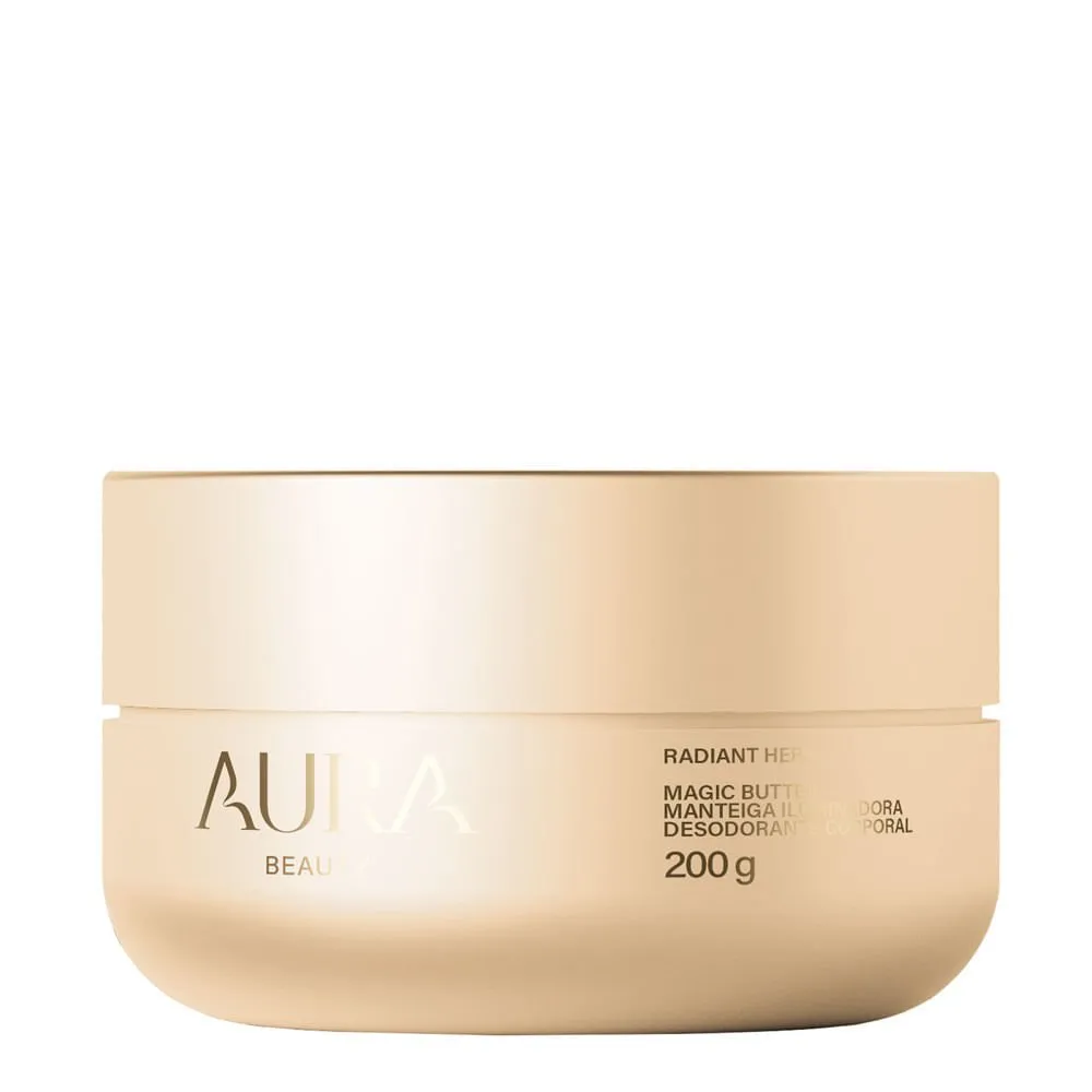 Aura Beauty Manteiga Iluminadora Radiant Hera 200g