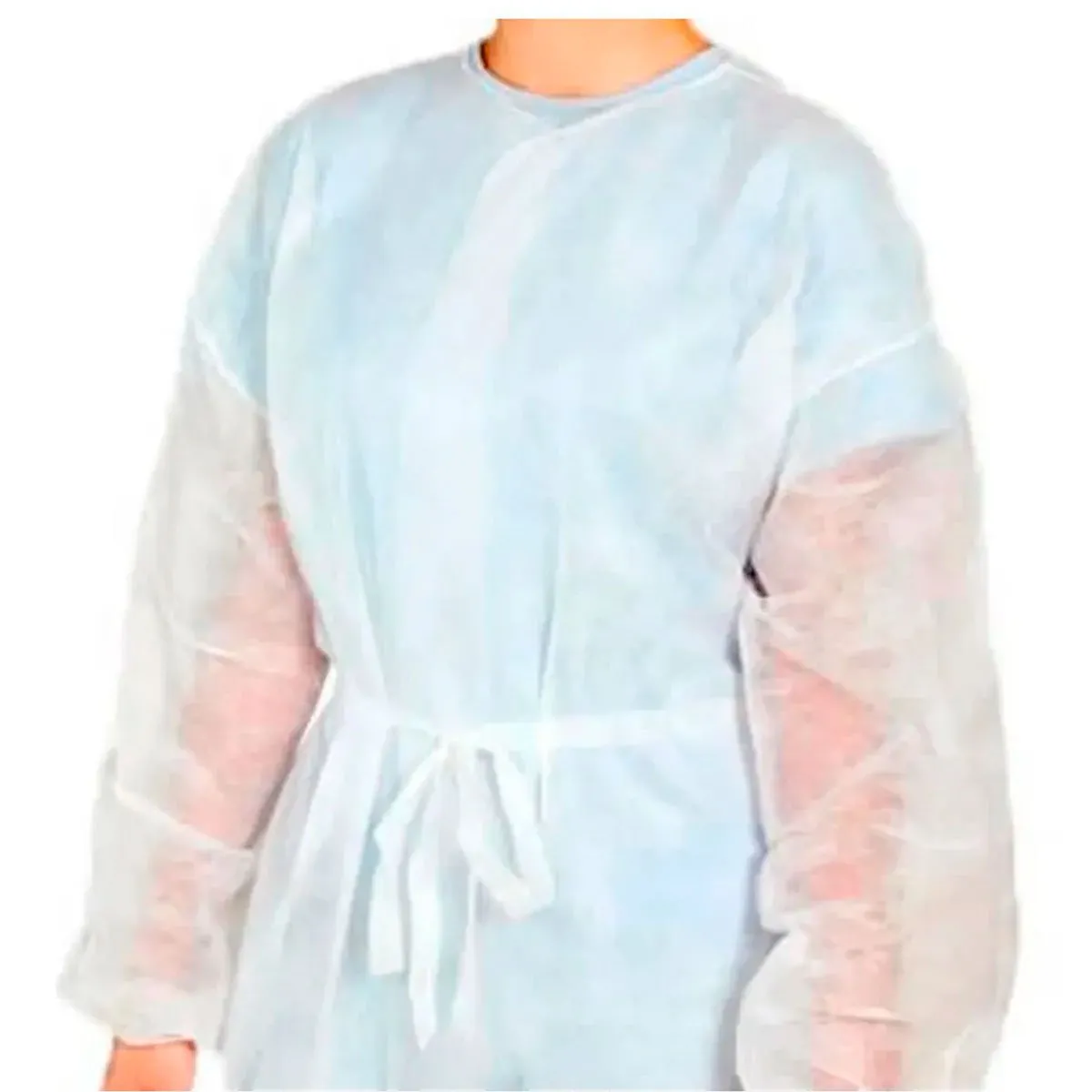 Avental Descartável TNT Manga Longa 20g Vilty 5 Unidades