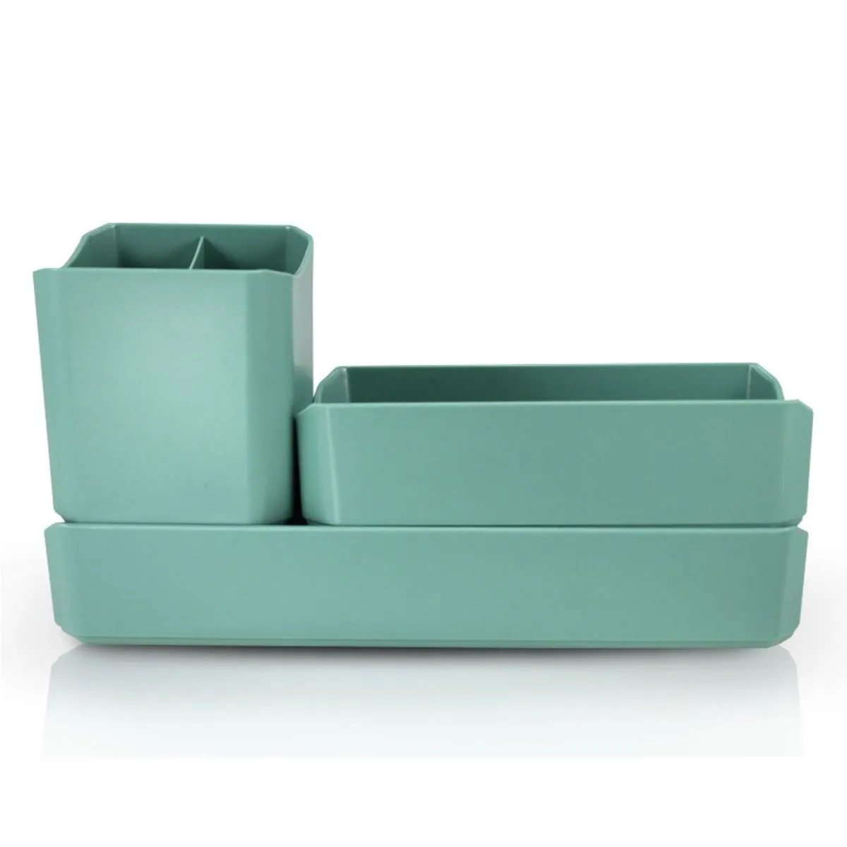 Kit Organizador Multiuso de 3 Peças Jacki Design Turquesa