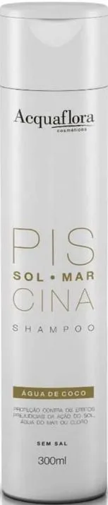 Shampoo Acquaflora Sol Mar Piscina 300ml