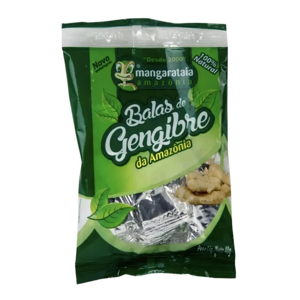 Balas Gengibre da Amazônia 40g