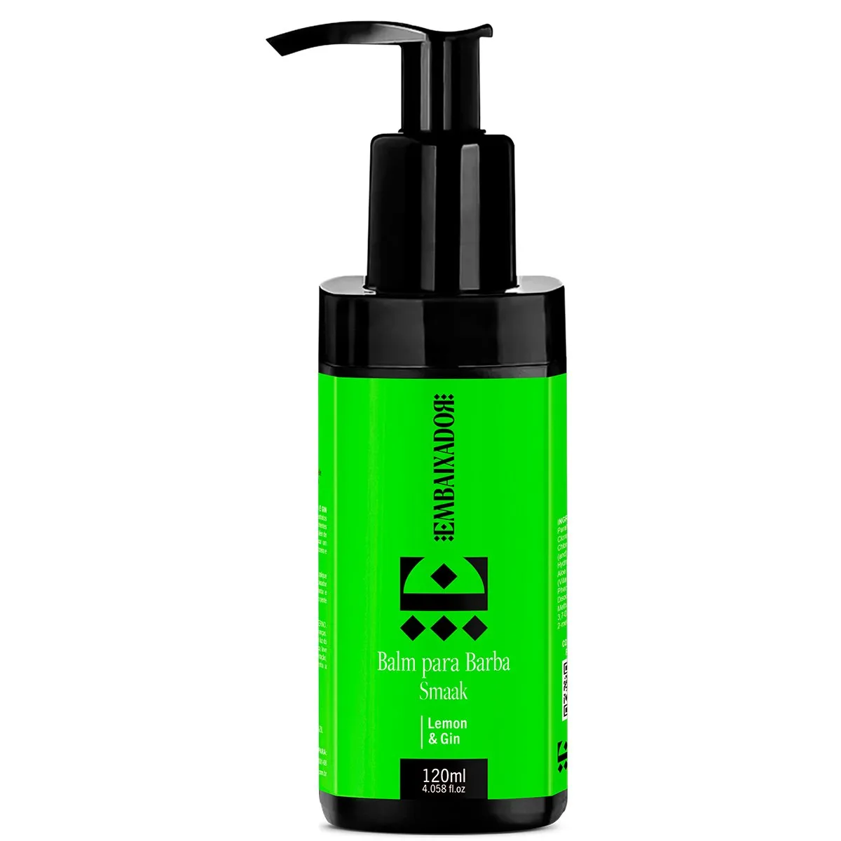 Balm para Barba Smaak Lemon & Gin Embaixador 120ml