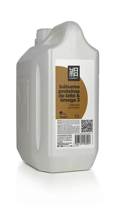Condicionador Yamá Bálsamo Proteínas do Leite Ômega 3 4,6L