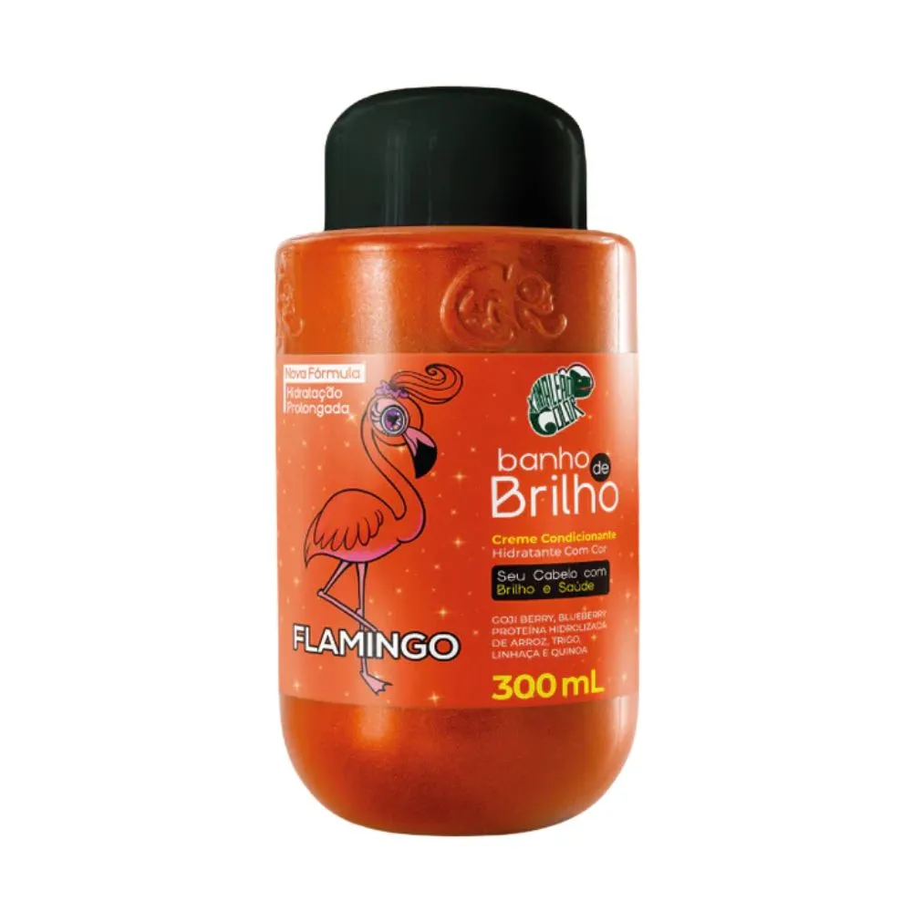 Banho De Brilho Kamaleão Color Flamingo 300ml
