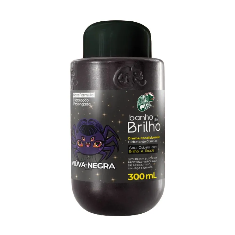 Banho De Brilho Kamaleão Color Viúva-Negra 300ml