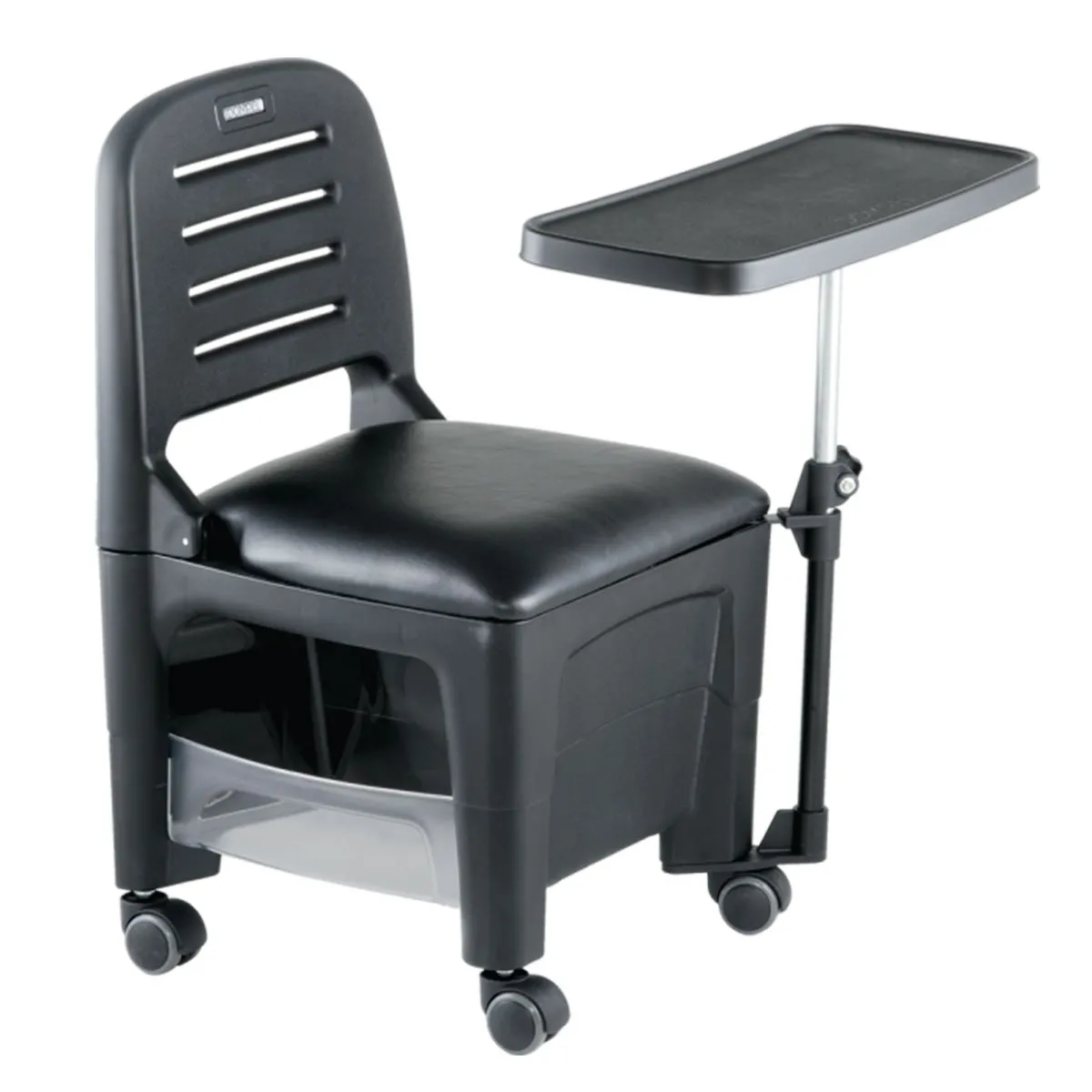 Cadeira Cirandinha Manicure Profissional Bari Dompel Preto