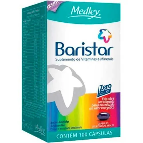 Baristar Complemento Vitamínico com 100 Cápsulas