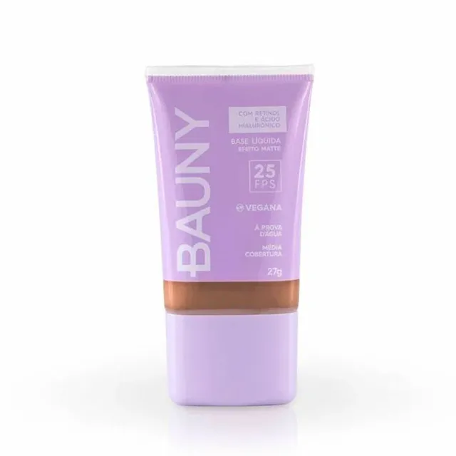 Base Líquida FPS 25 Cor 110 Matte 27g Bauny