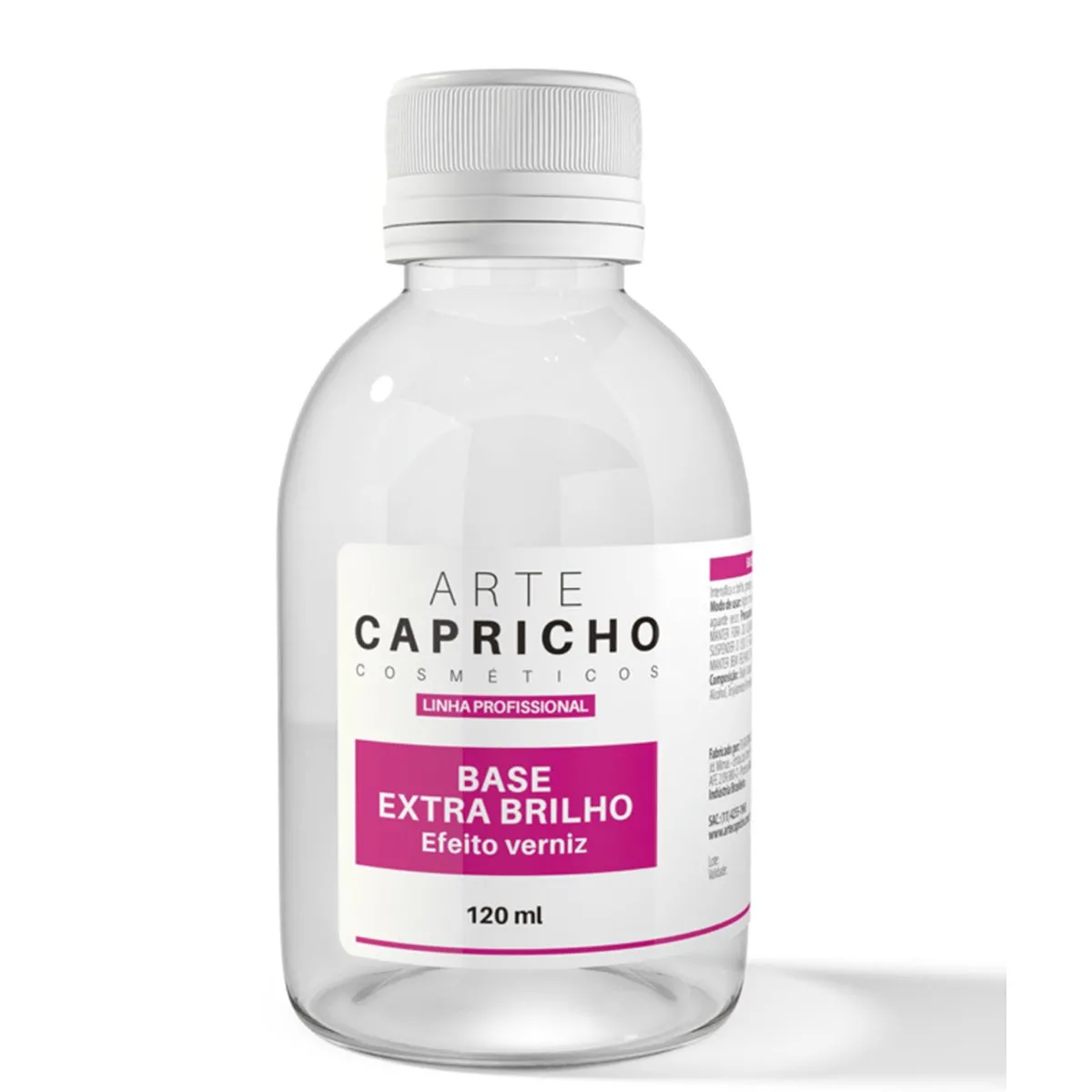 Linha de Tratamento Especial Arte Capricho 120ml Base Extra Brilho