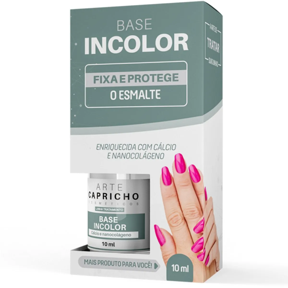 Linha de Tratamento Especial Arte Capricho Base Incolor