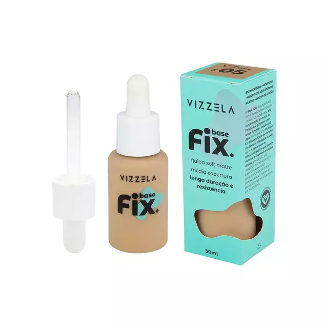 Base liquida fix 05 30ml - Vizzela