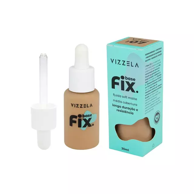 Base liquida fix 07 30ml - Vizzela
