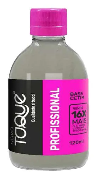 Base Cetim para Unhas Novo Toque 120ml