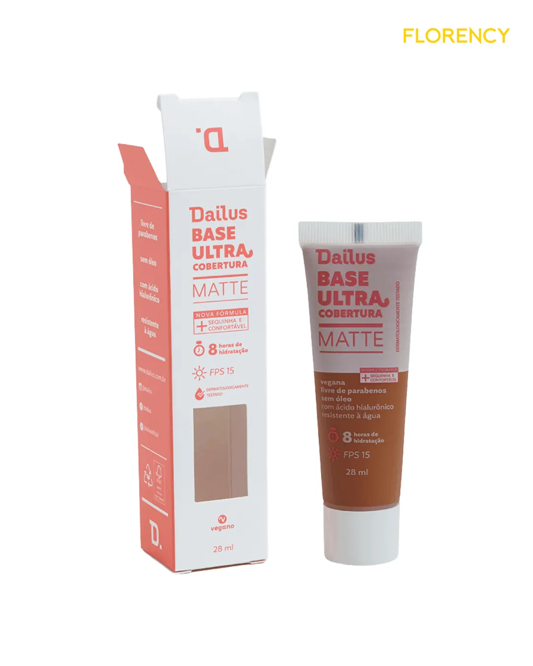 Base Dailus Ultra Cobertura Matte D10