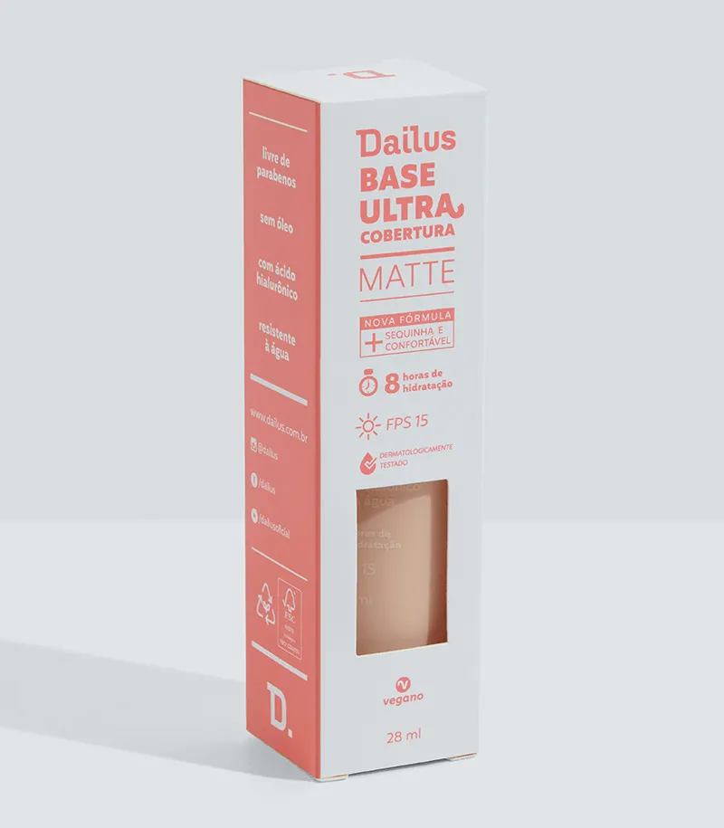 Base Dailus Ultra Cobertura Matte D1