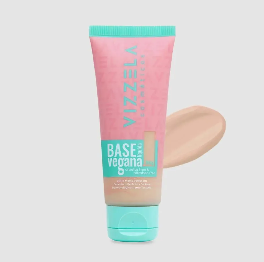 Base Líquida Vegana Vizzela Cor 05