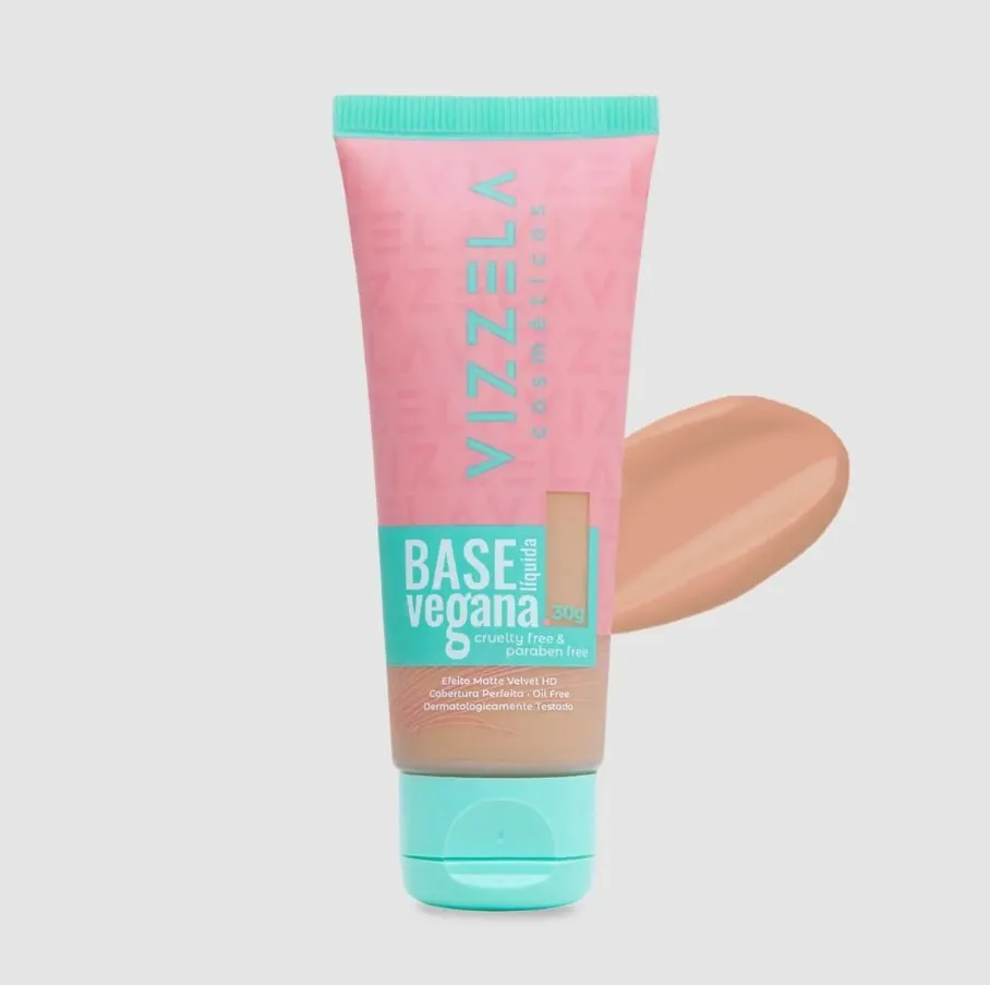 Base Líquida Vegana Vizzela Cor 06