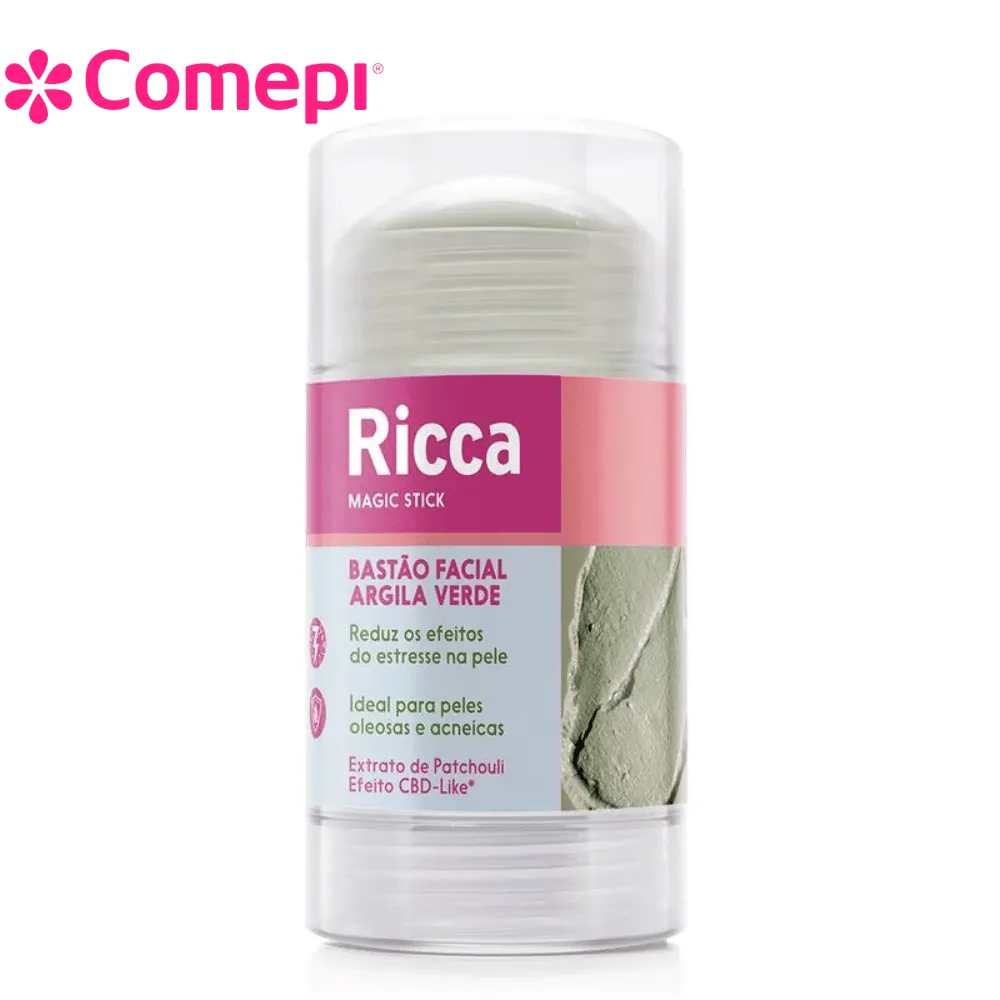 Bastão Facial Argila Verde Ricca