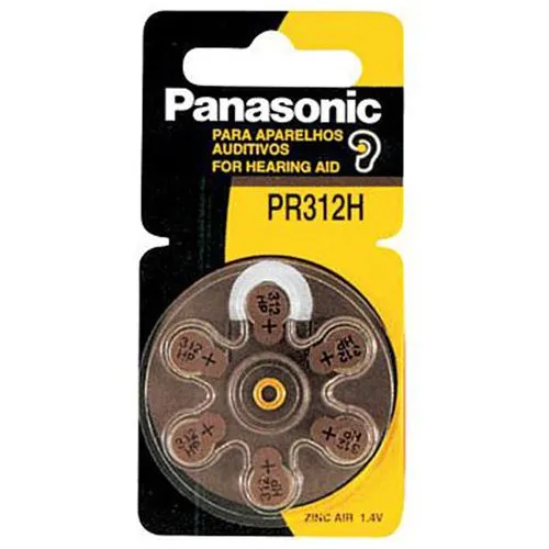 Bateria Auditiva Panasonic PR312H
