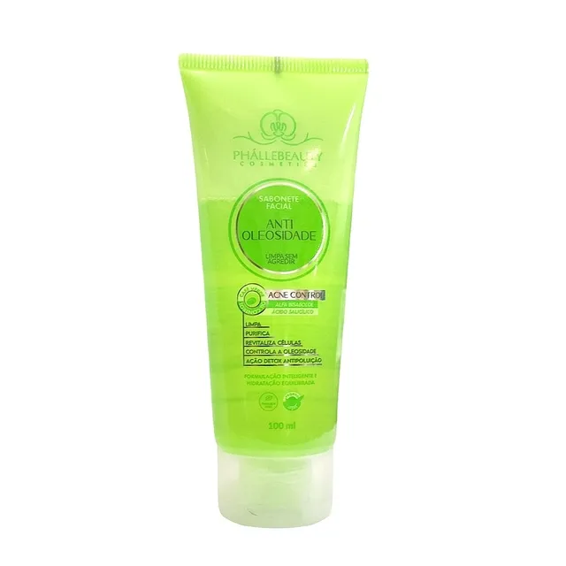 Sabonete Facial Anti Oleosidade 100ml PhalleBeauty