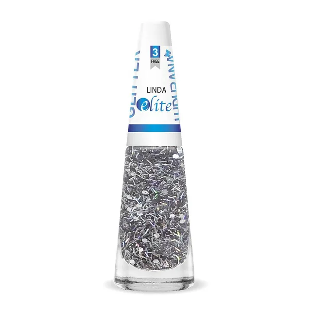 Esmalte Ludurana Glitter Linda 8ml