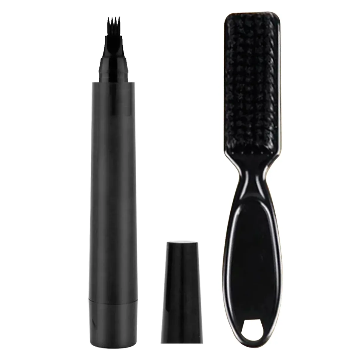 Kit Preenchimento de Barba e Bigode Beard Pen Marrom Claro