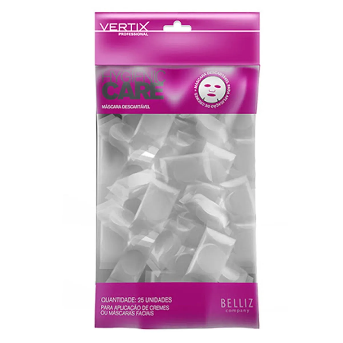 Máscara Desidratada Para Tratamento Facial Vertix 25 Unidades