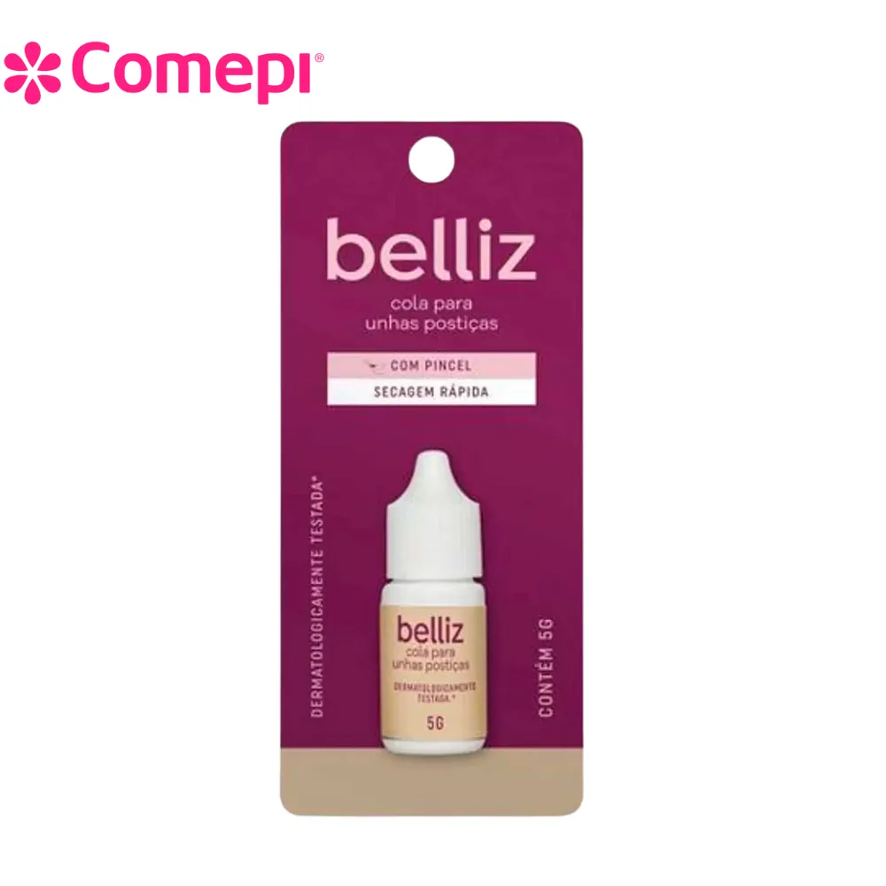 Belliz Cola Para Unha Postiça Gota 5g