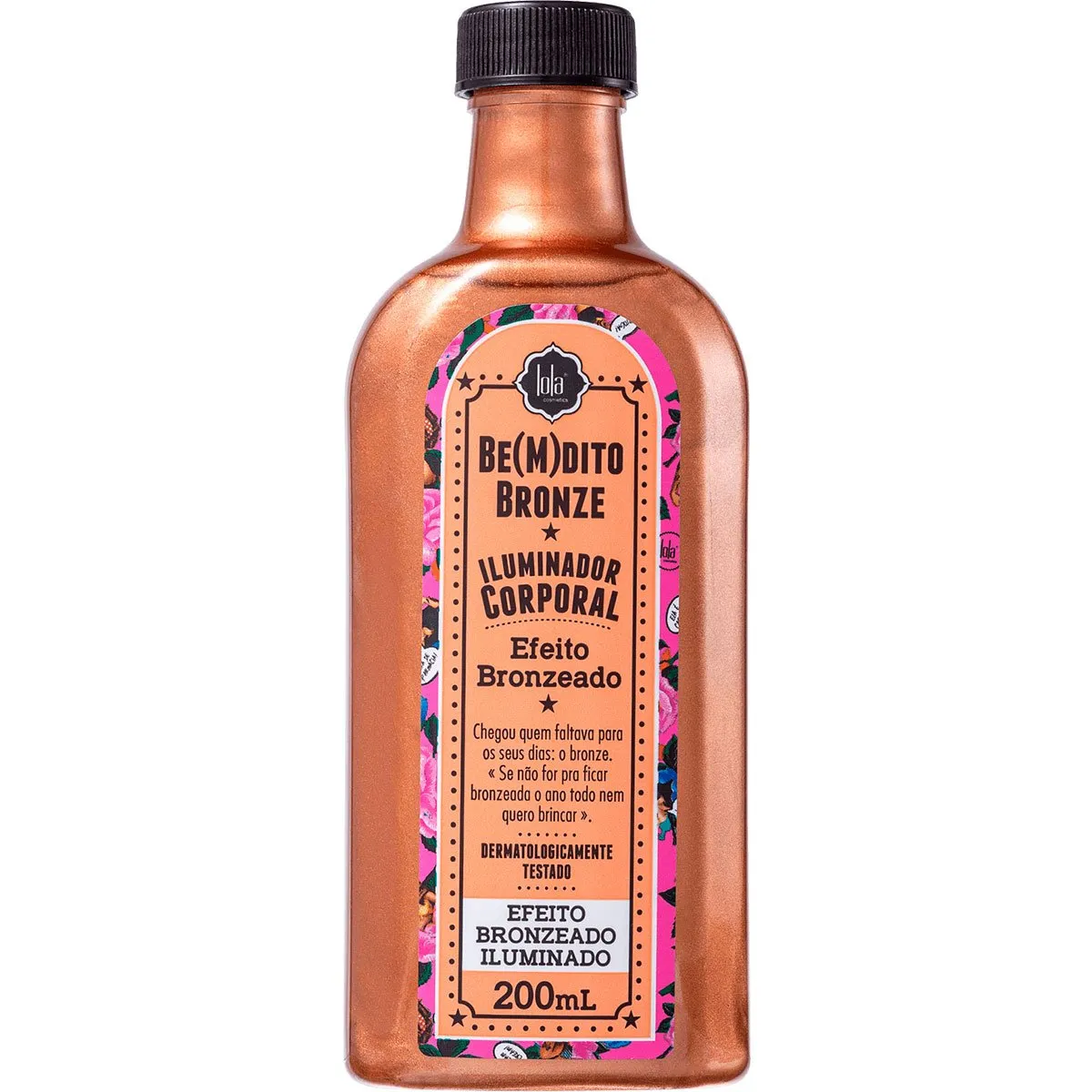 Iluminador Corporal Lola Cosmetics Be(M)dito Bronze 200ml