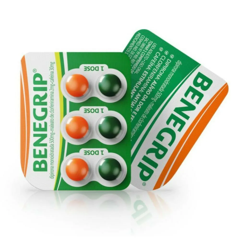 Benegrip com 6 Comprimidos