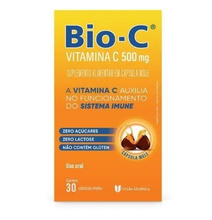 Bio-C Vitamina C 500mg com 30 Cápsulas