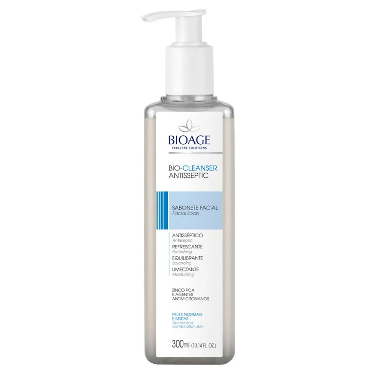 Sabonete Facial Bio-Cleanser Antisseptic Bioage 300ml