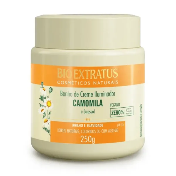 Bio Extratus Camomila Banho de Creme 250g