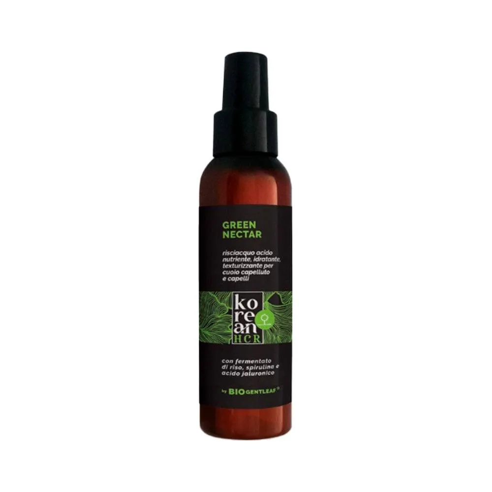 Bio Gentleaf Korean HCR Green Nectar Anti-Frizz, Acid Rinse, Heat Protector 100ml