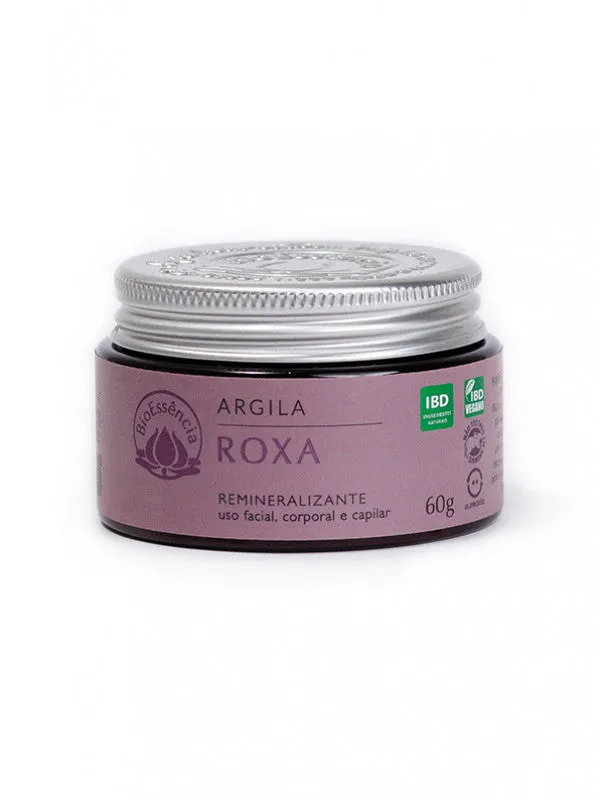 Argila Roxa - BioEssência - Frasco com 60g