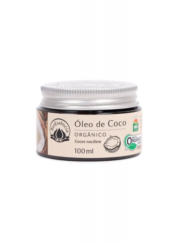 Óleo de Coco Orgânico - BioEssência - Frasco com 100ml
