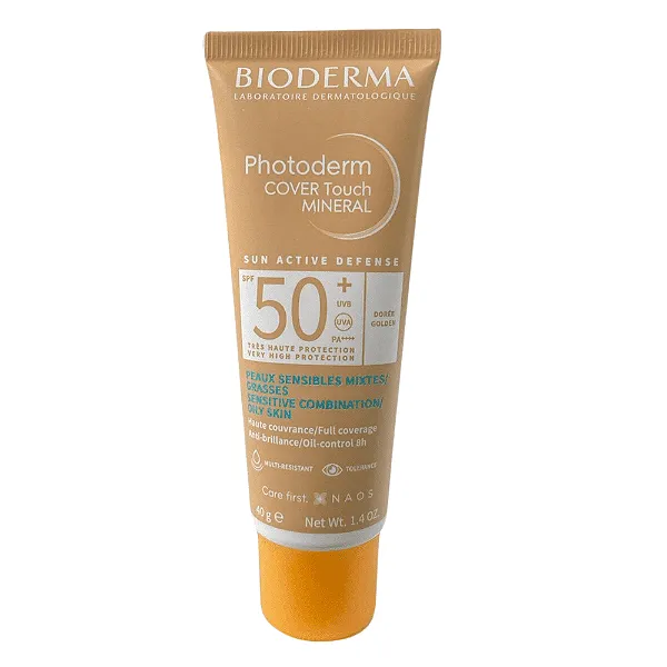 Bioderma Photoderm Cover Touch FPS50+ Dourado 40g