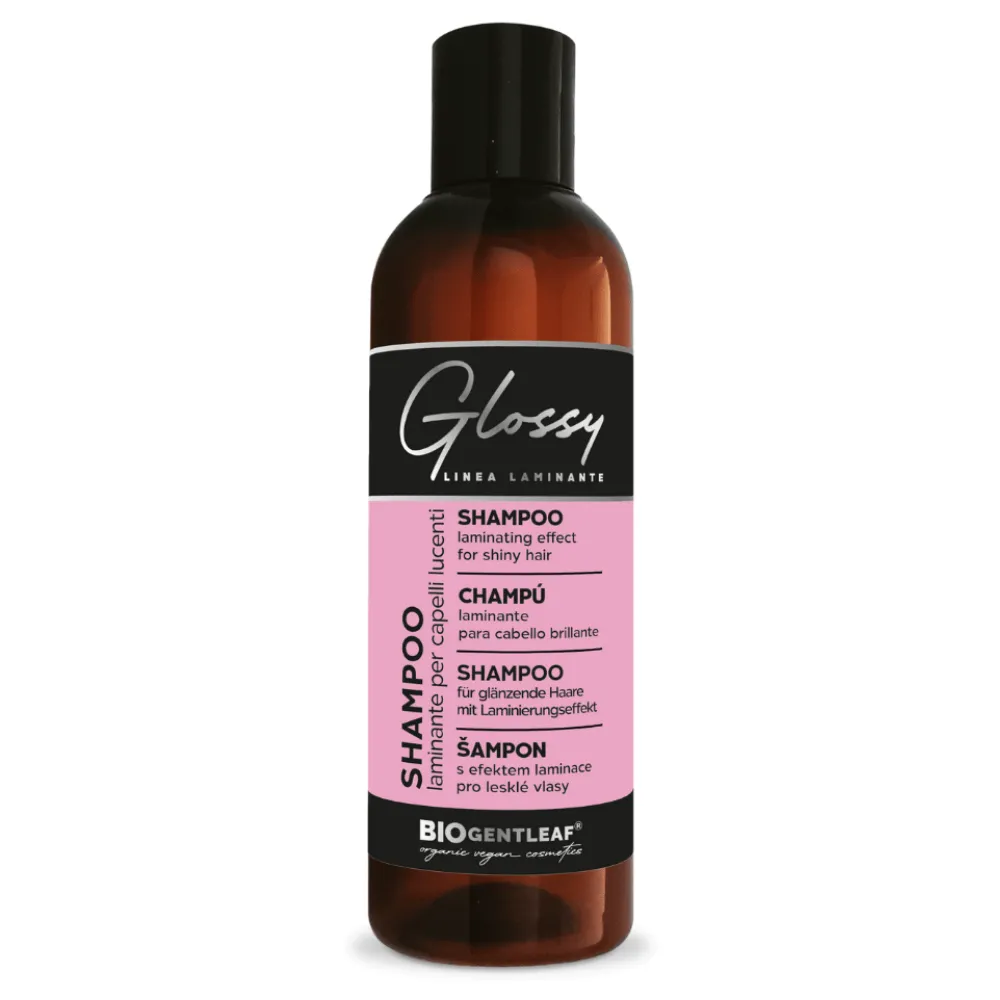 BioGentleaf Champú Sín Sulfatos Glossy  Laminante Para Cabello Brillante 200ml