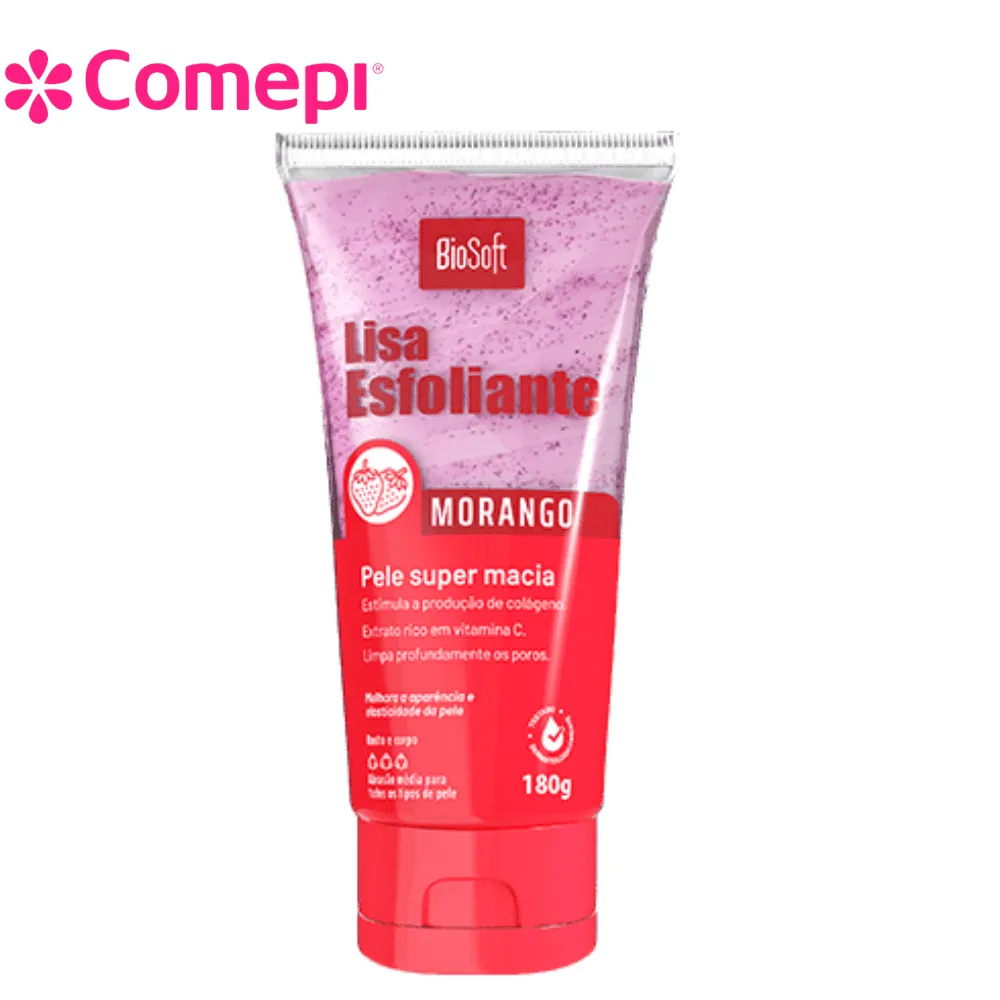 Biosoft Lisa Morango Bisnaga 180g