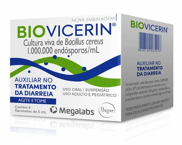 Biovicerin com 6 Flaconetes