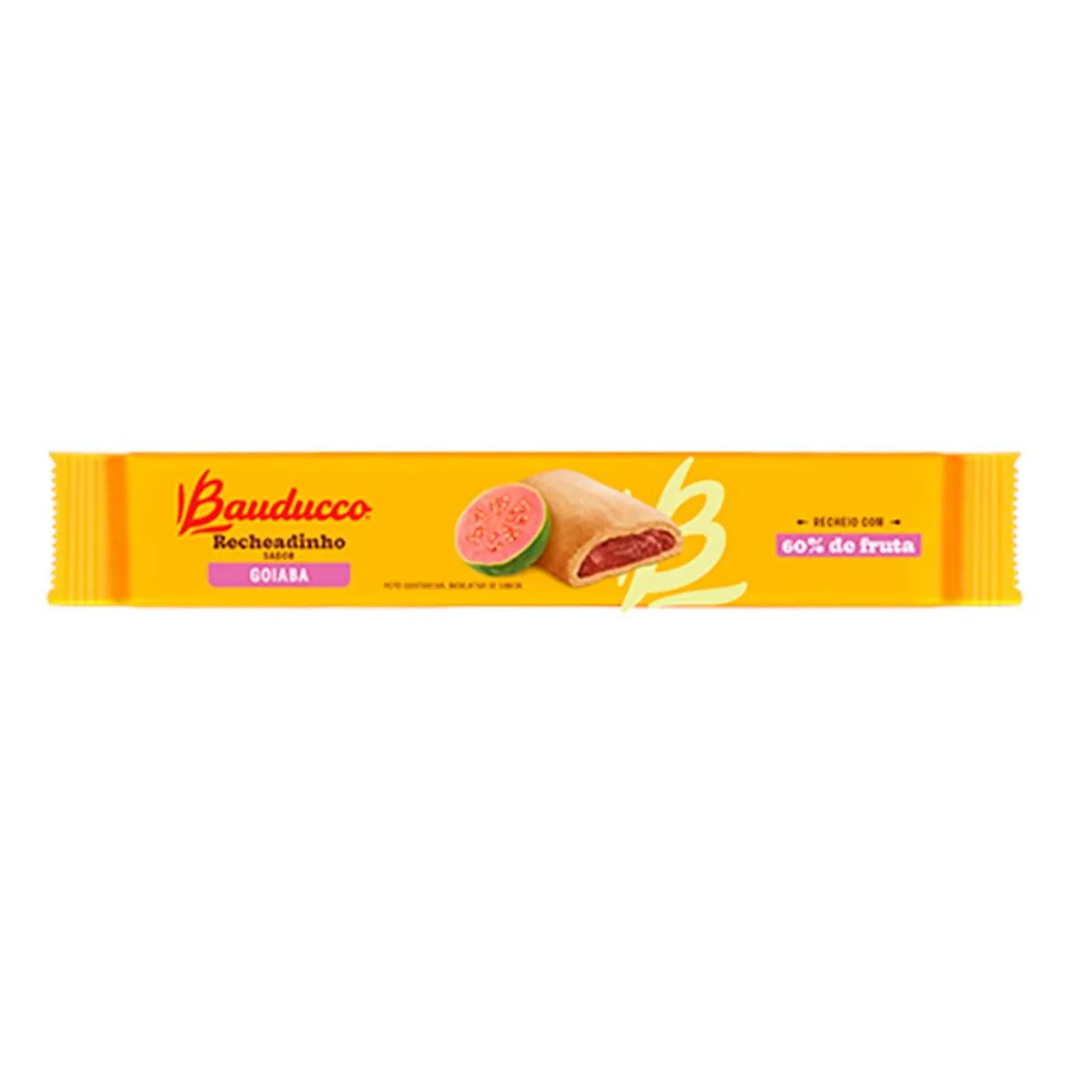 Biscoito Bauducco Recheadinho Goiaba 112G