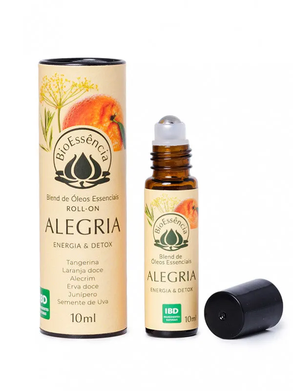 Blend Alegria Rollon - BioEssência - Frasco com 10ml